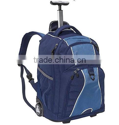 2015 new design large capacity outdoor multifunctional wheeled backpack