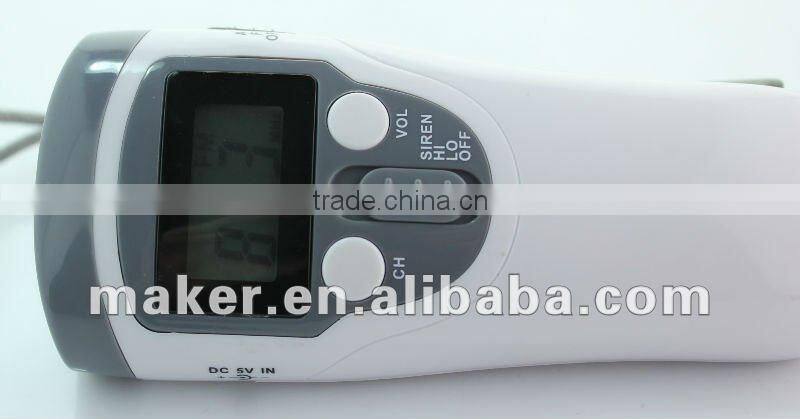 5 LED Dynamo Flashlight with AM/FM Radio Emergency Siren