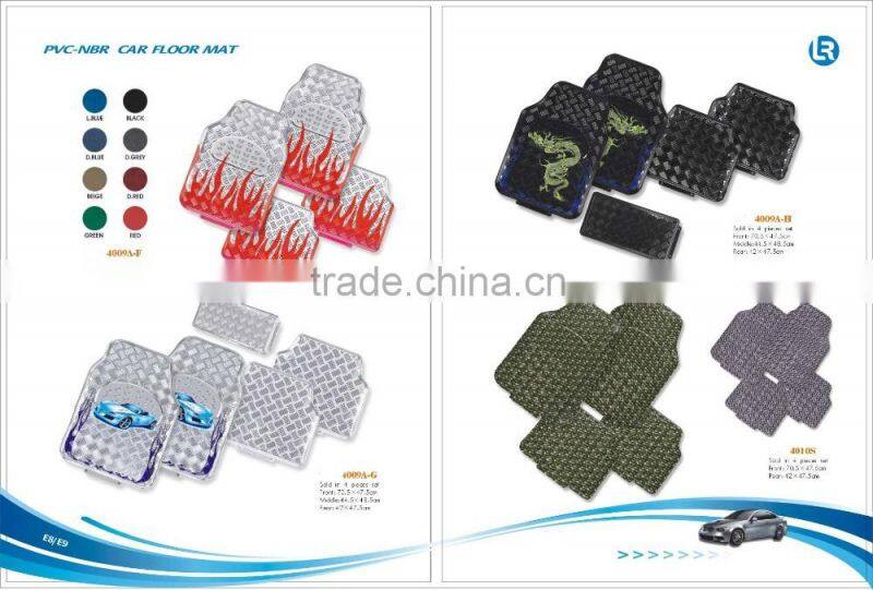 cheap PVC floor car mat/ auto carpet/ floor mats