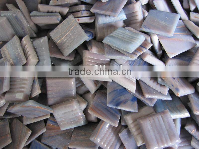 Golden-Vein Handmade Material Glass Mosaic chip