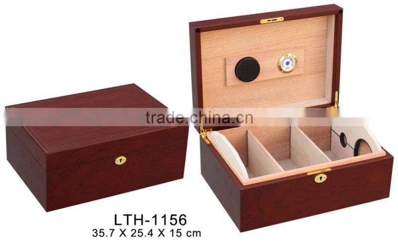 multi-use wooden wine packing box humidor box