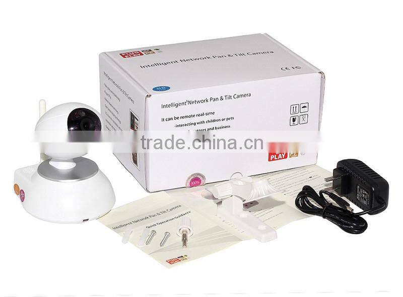 Motion Detection alarm two way Audio p2p 720p smart home night vision ip camera wireless wired camera