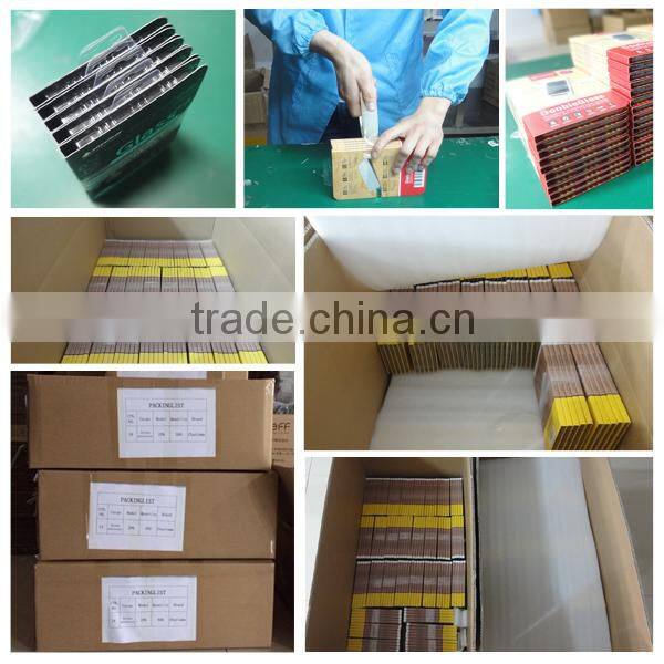 Liquid front and back tempered glass screen film/cover/shield/protector for Sony z4