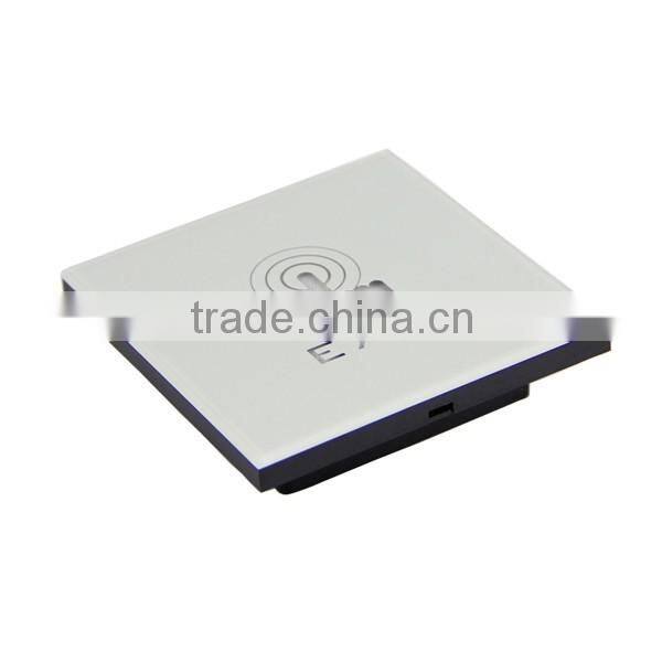 Fashion design double LED Touch exit door switch ES323