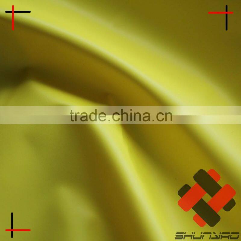 polyester pongee with colored coating two tone high class umbrella fabric