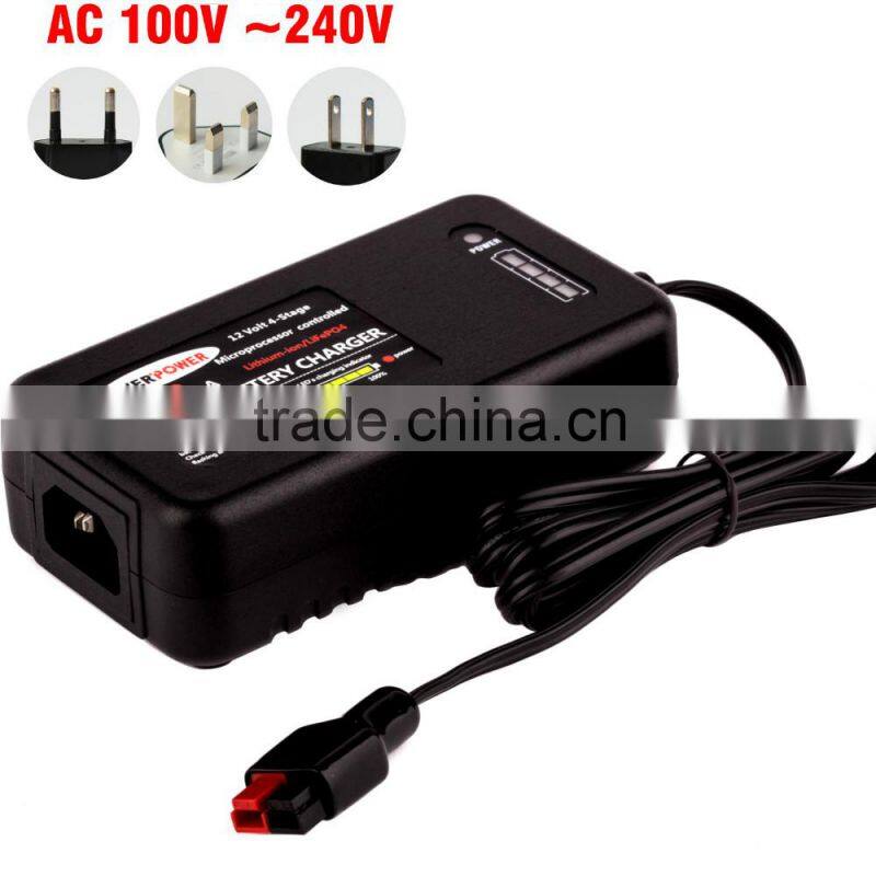 Hot selling MCU Controlled 14.6V 3.3A Electric Car Battery Charger 60W with CE certification