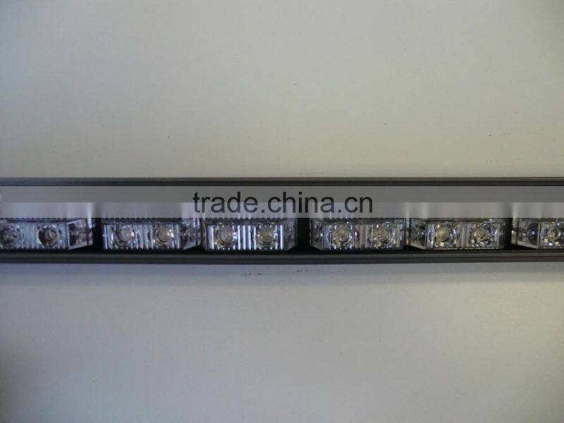 Emergency Vehicle LED Traffic Advisor Strobe Light bar, LED Directional Warning Strobe Light Bar(SR-DL-822-6) 0.75W per LED