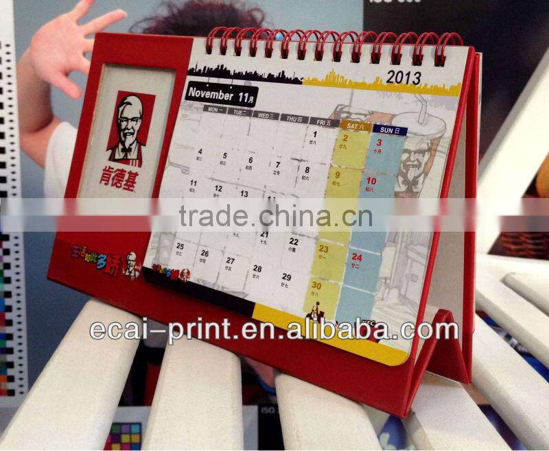 Desk calendar printing company in Beijing China/Advertising printing
