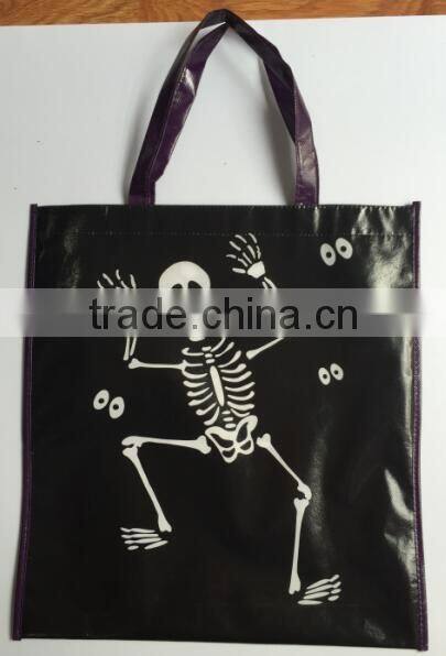 Exhibition Bag Hallowmas Eco Friendly Non Woven laminated Polypropylene Bag Factory