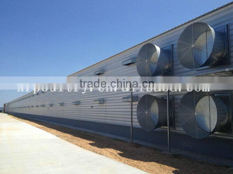 Light steel structure turn-key project chicken poultry farm