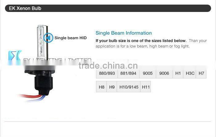 After-sale policy xenon hid kit hid xenon lamp d2h bulb