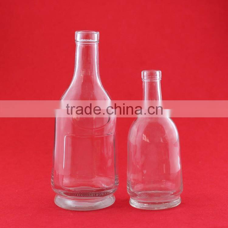 Good quality golden rum bottles french brandy tall bottles 700ml napoleonleds bottles