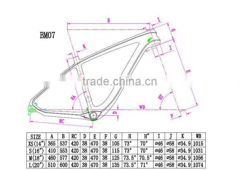 Factory First Grade mountain bike rear shocks