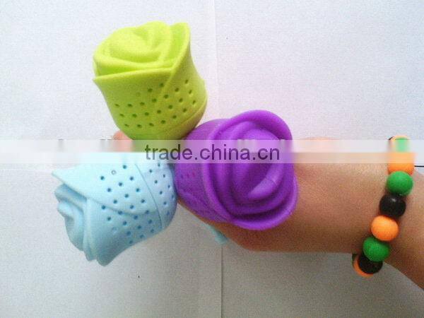Top grade hot-sale silicone tea ball infuser wholesale