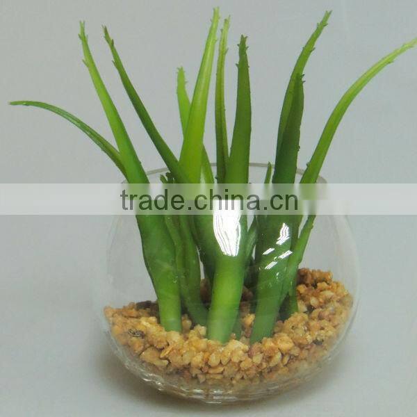 artificial imitation plant aloe for home decoration
