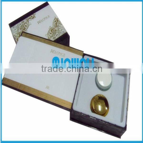 Matt lamination paper cosmetic packaging box for beautify cosmetic box