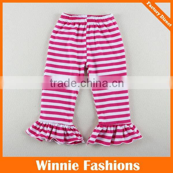 New style design baby girl ruffle pants outfits
