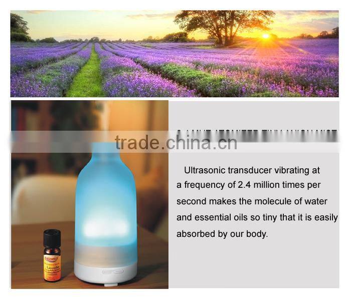 2016 Hot Sales Glass Aroma Diffuser Ultrasonic Air Humidifier Purifier,Ultrasonic Aroma Mist Humidifier With 1 year warranty