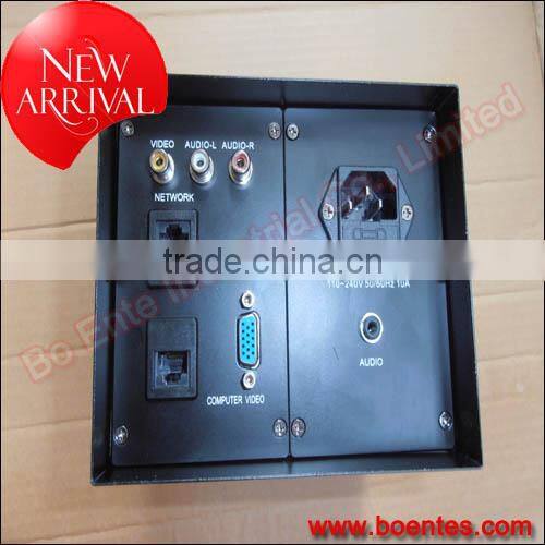 SASO Approved Conference Table Cable Management with Audio Video Solution