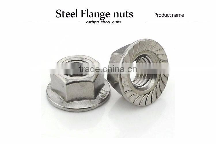 China hot sale competitive price flange nut