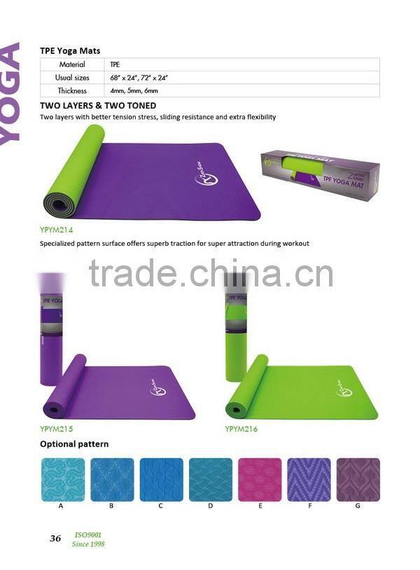 ZHENSHENG pu tpe yoga mat
