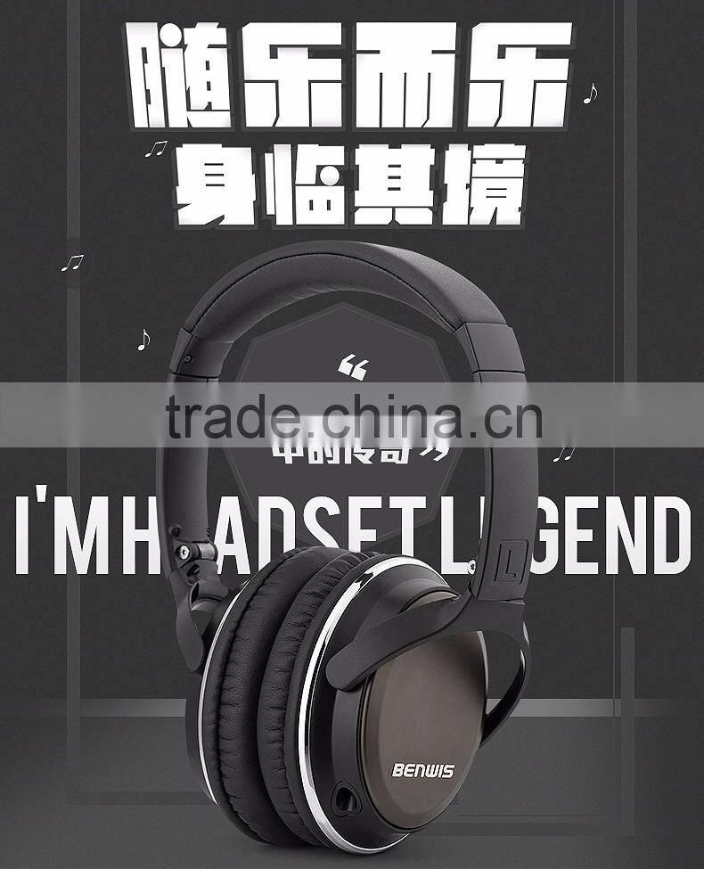 USA amazon hot selling headsets with 3.5 mm headsets jack black gold color available microphone wired headsets