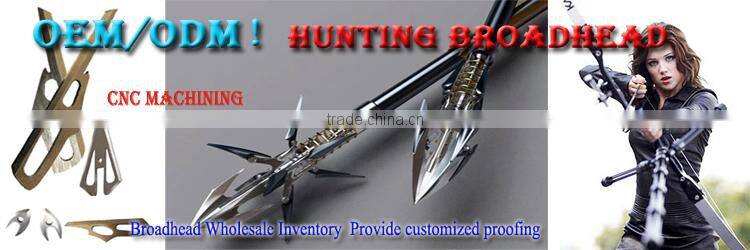 125 Grain Steel Archery Hunting Broadhead for compound bow
