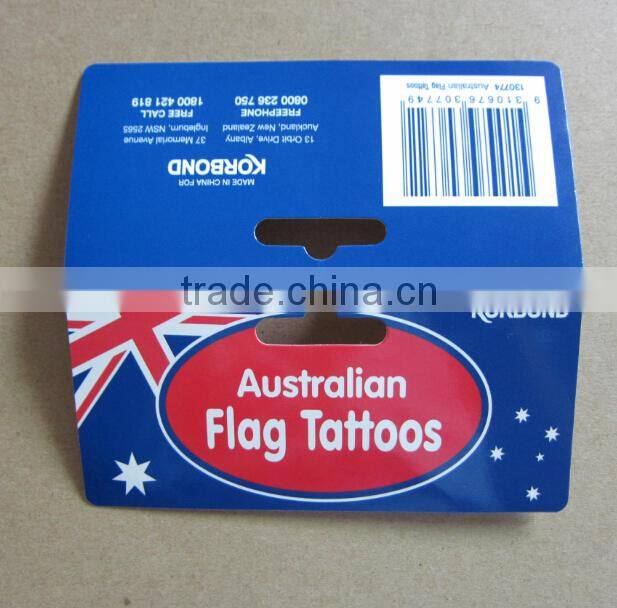 Safety Custom Paper Hang Tag