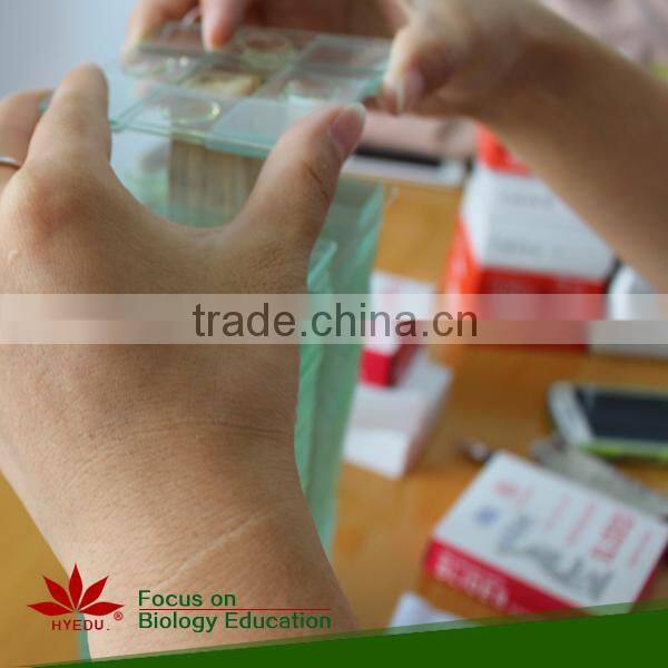 High quality 18pcs blood test prepared slides set