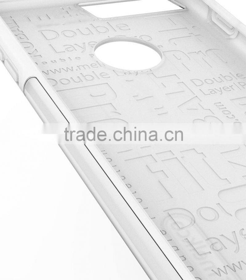 2016 Mobile Phone case Double Layer transparent PC case for Apple iPhone 7 Plus(5.5")