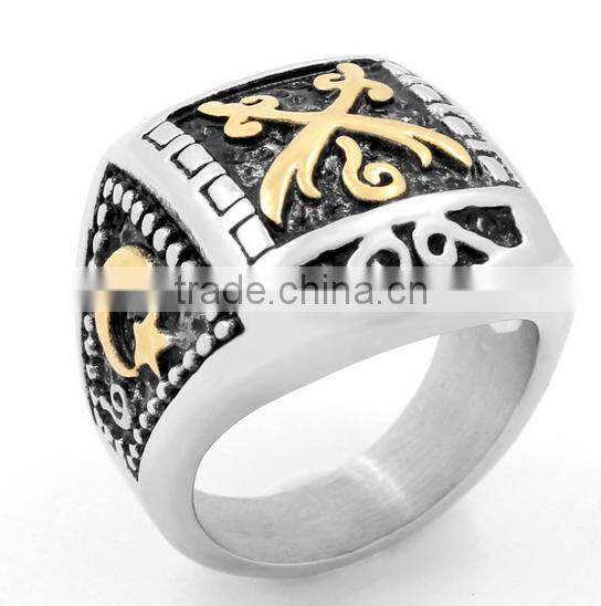 High Quality Stainless Steel importing jewelry from china men's silver ring