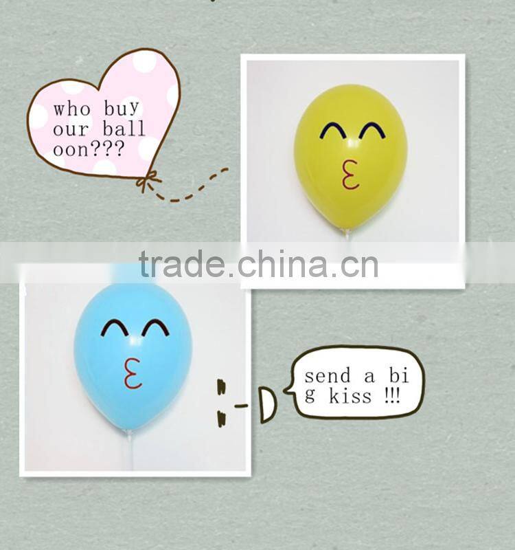 Good quality cute low cost bulk sale novelty custom latex air balloon