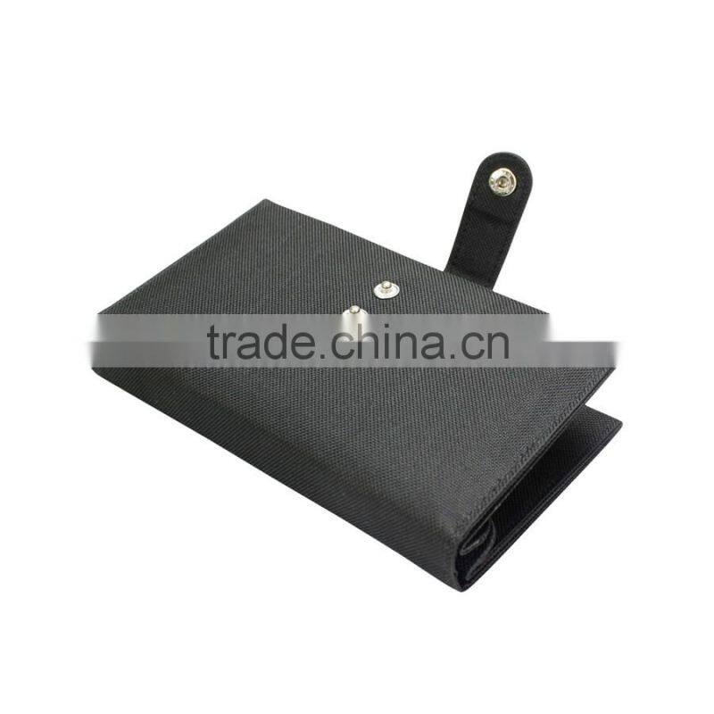 Foldable flexibility portable handphone solar power charger bag for traveller