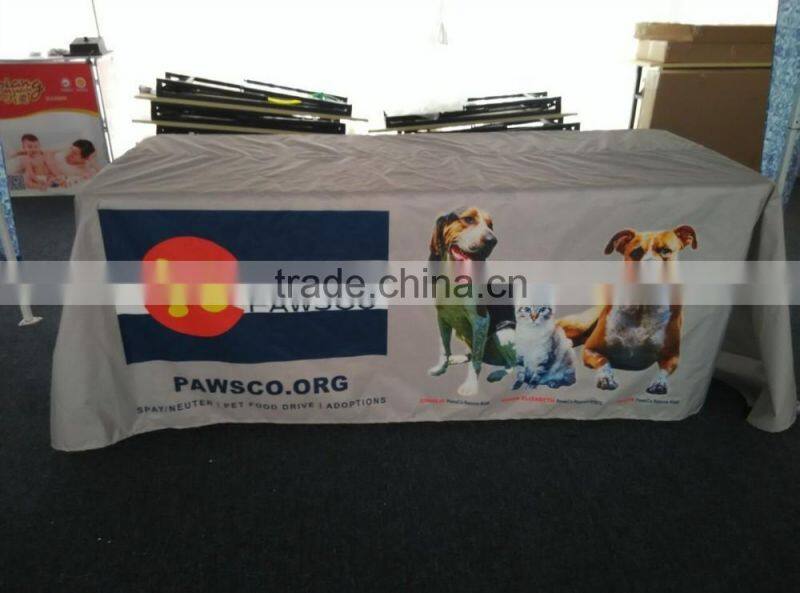 polyester tablecloth painting designs for outdoor display