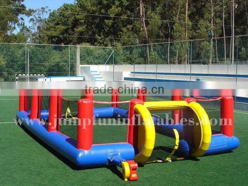 High quality Soap Football Field for children,Commercial rent Inflatable water soccer field for adults