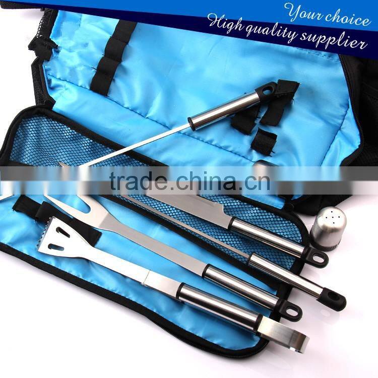Hot Sell 7PCS Stainless Steel BBQ Grill Tools set