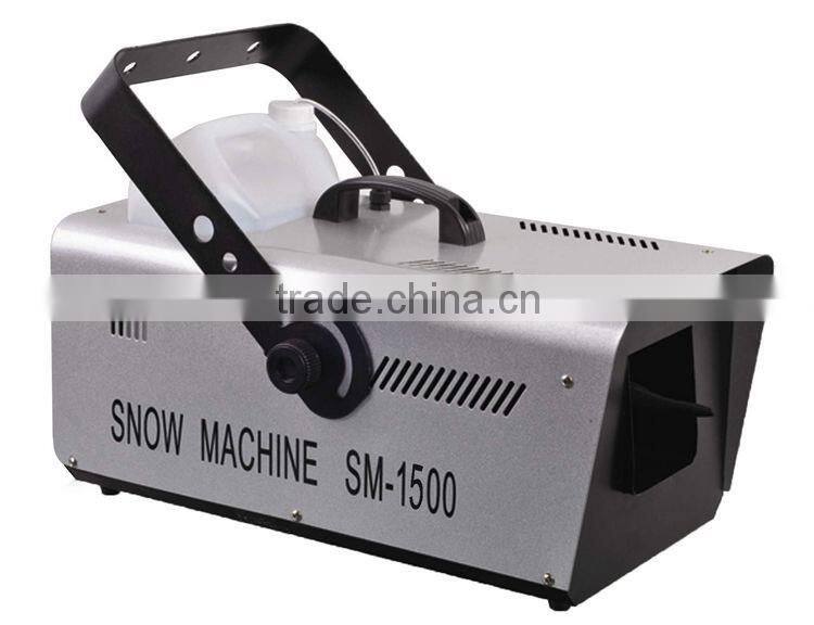 Zero Warm-up Time ADJ Snow Flurry Snowy Foam Wonderland Effect 1500W DMX Snow Machine For Stage TV Wedding Party