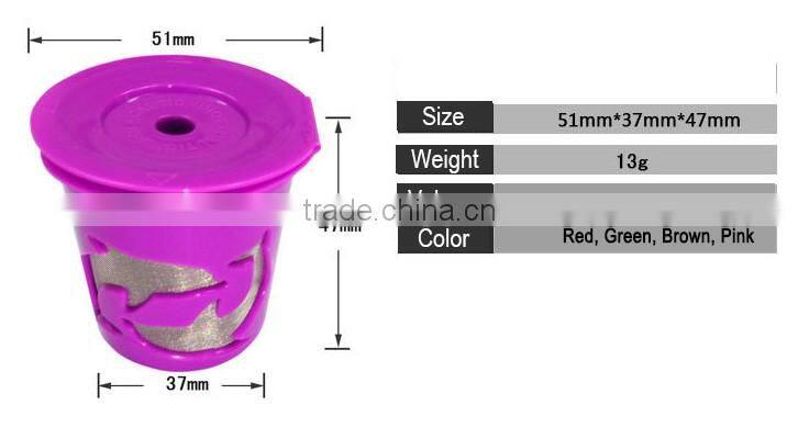 Promotion K-cup Reusable Coffee Filter Works In Keurig Machine