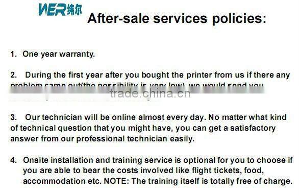 0.85 M * 1.22 m uv led flatbed printer of five color