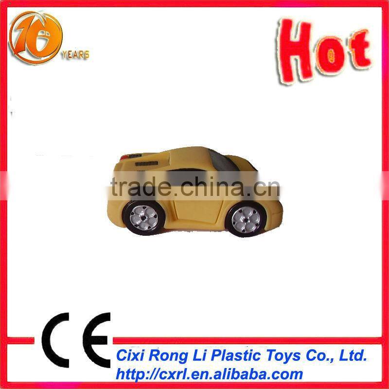 rubber car toy