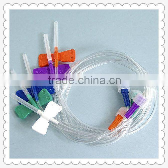 Scalp vein set, Butterly, Disposable sterile infusion needle