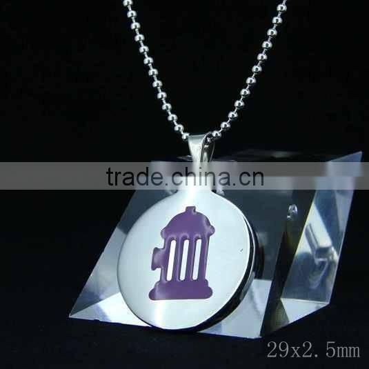 round pendants with enamel patterns