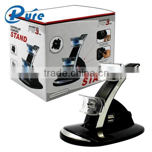 charger for PS3 Playstation 3 dual charging station for PS3 for PS3 charging stand