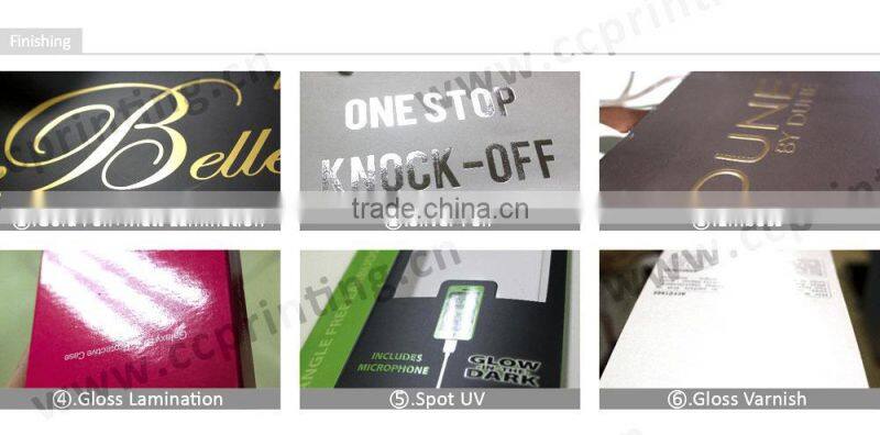 template cardboard paper display colorful box with hook