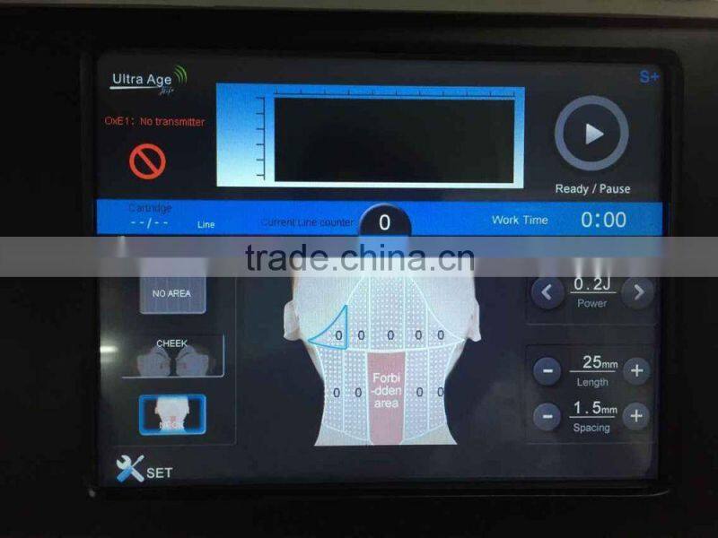 2015 anti wrinkle machine korea hifu