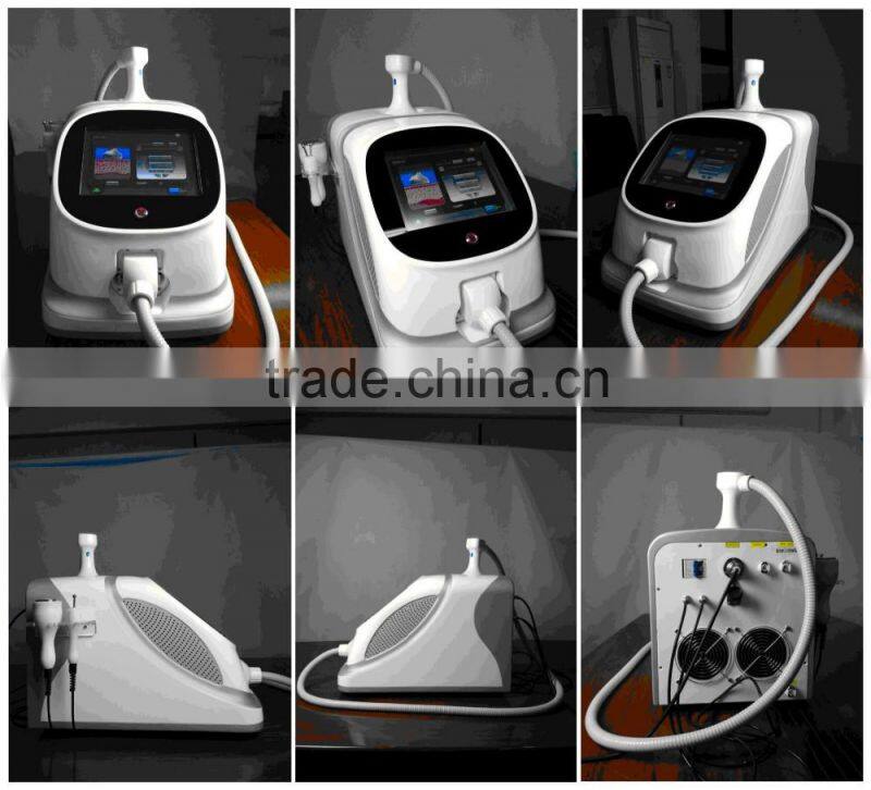 2016 portable HIFU shaping and face lifting machine/ limming beauty machine RF + vacuum slimming weight loss