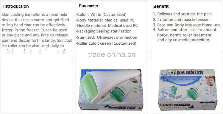 face and body massage skin cooling ice roller
