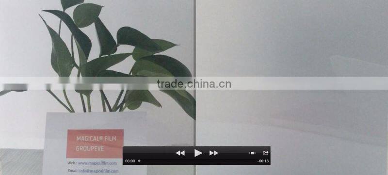 Customized Bathroom Space Saving 3G Smart Switchable Privacy Film