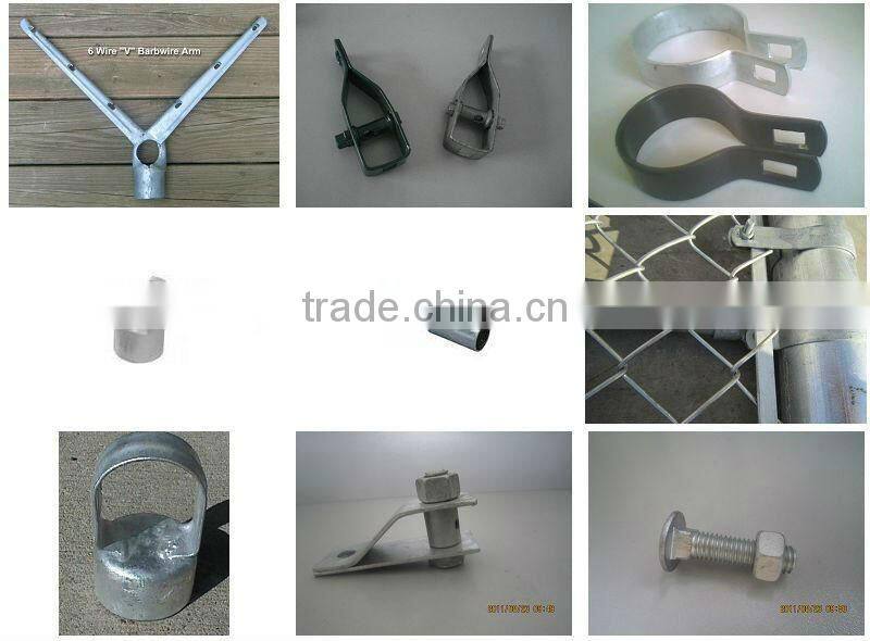 football playground pvc coated/plastic chain link fence