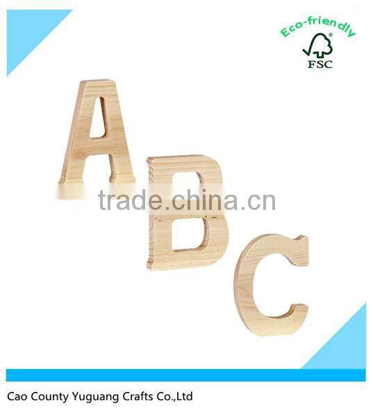 Custom Decorative Wooden Letter Christmas Wood Letters